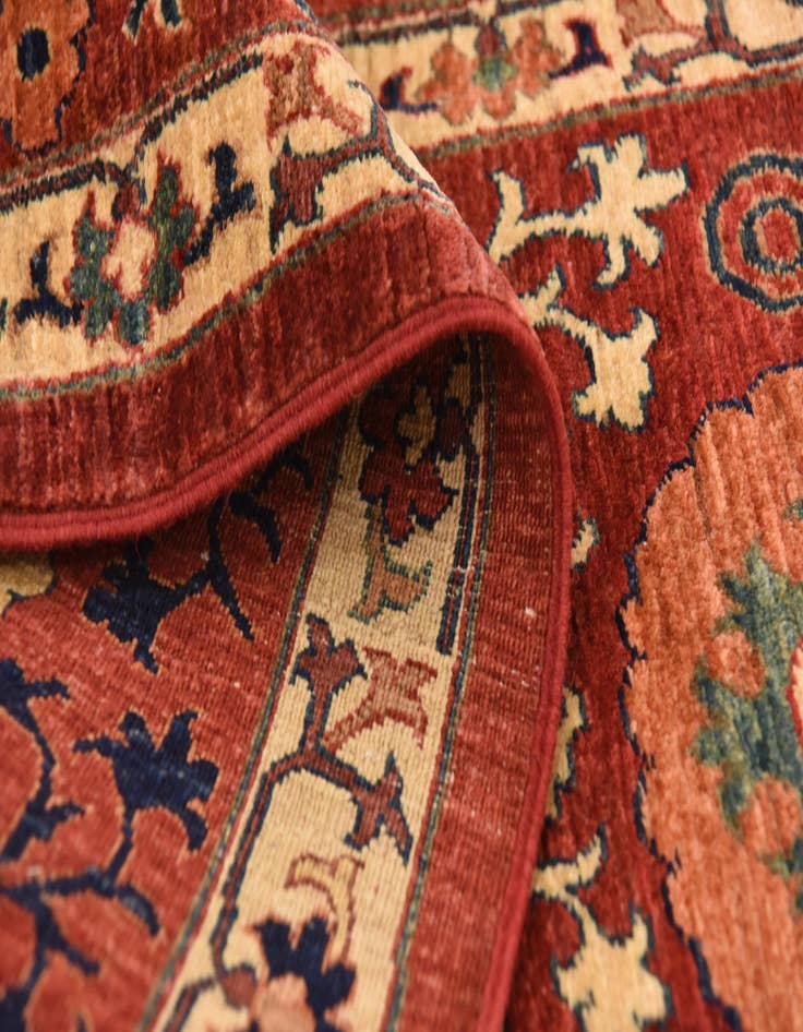 Detail image of 6' 10 x 9' 9  Hand Knotted Ariana Ziegler Rug