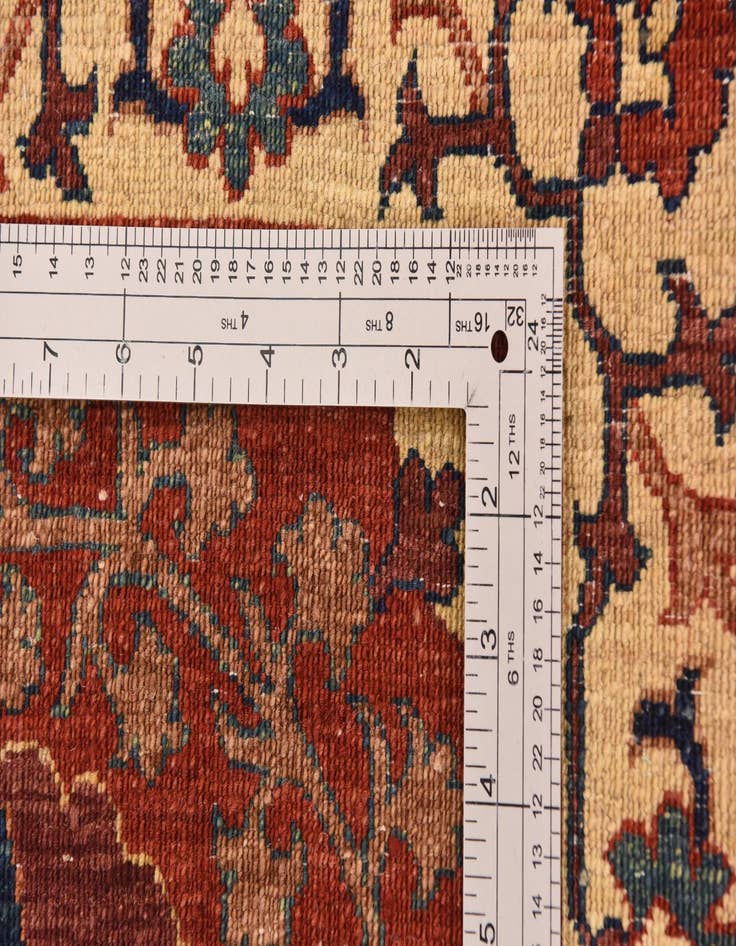 Detail image of 6' 10 x 9' 9  Hand Knotted Ariana Ziegler Rug