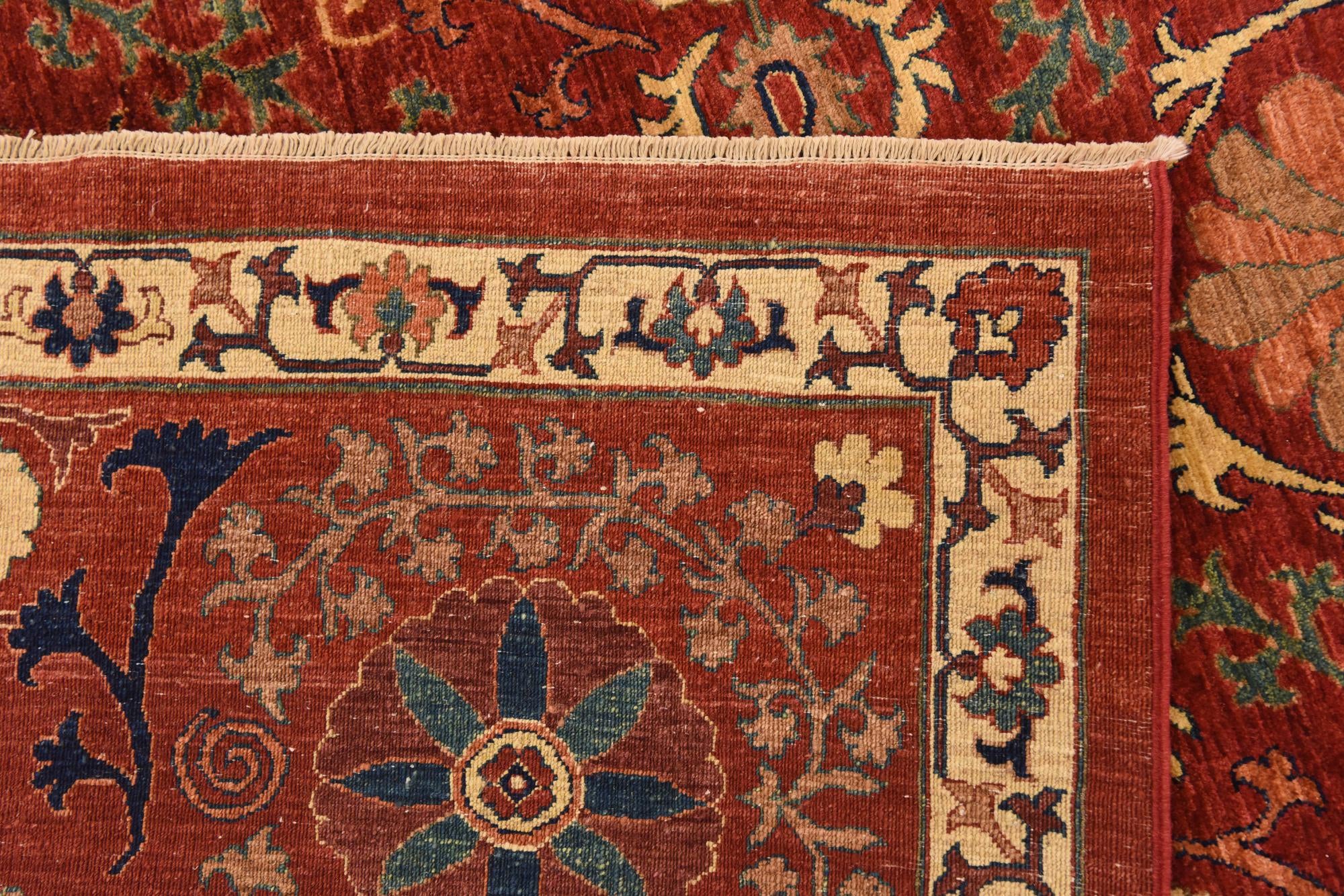 6' 10 x 9' 9 Hand Knotted Ariana Ziegler Rug