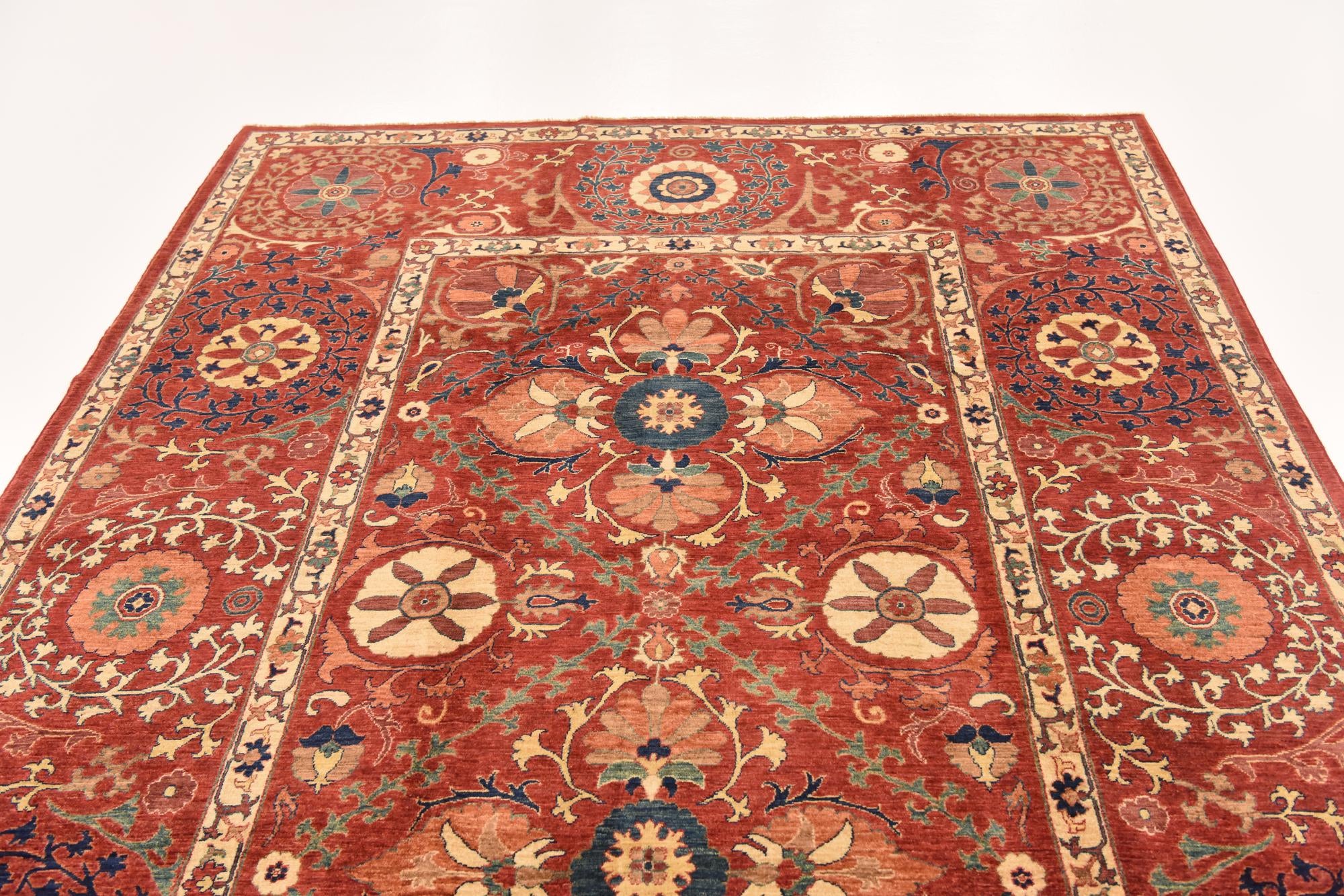 6' 10 x 9' 9 Hand Knotted Ariana Ziegler Rug