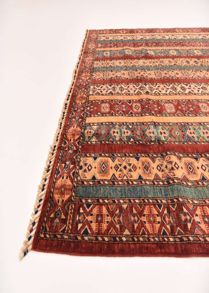 6' 6 x 9' 6 Hand Knotted Ariana Ziegler Rug