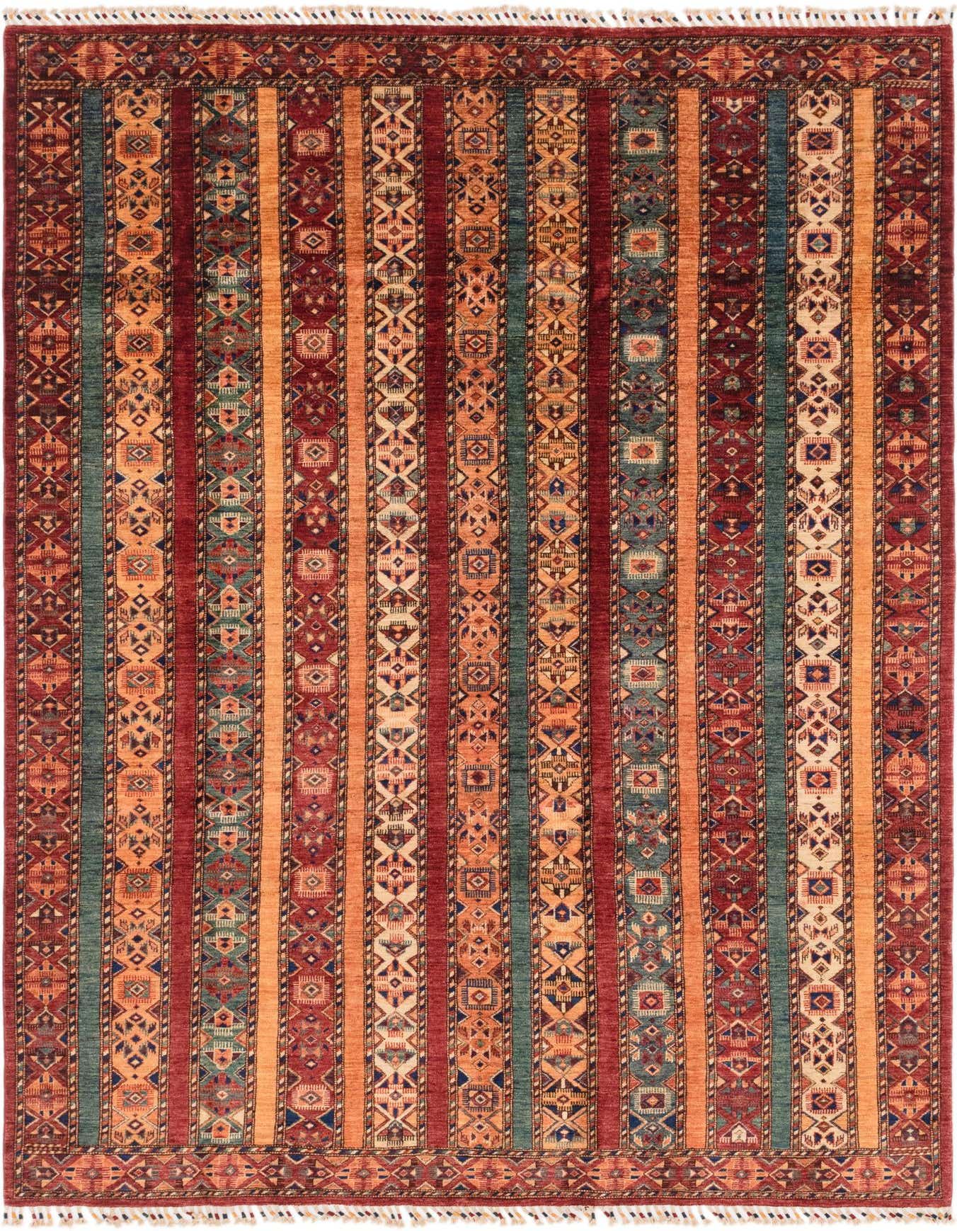 6' 6 x 9' 6 Hand Knotted Ariana Ziegler Rug