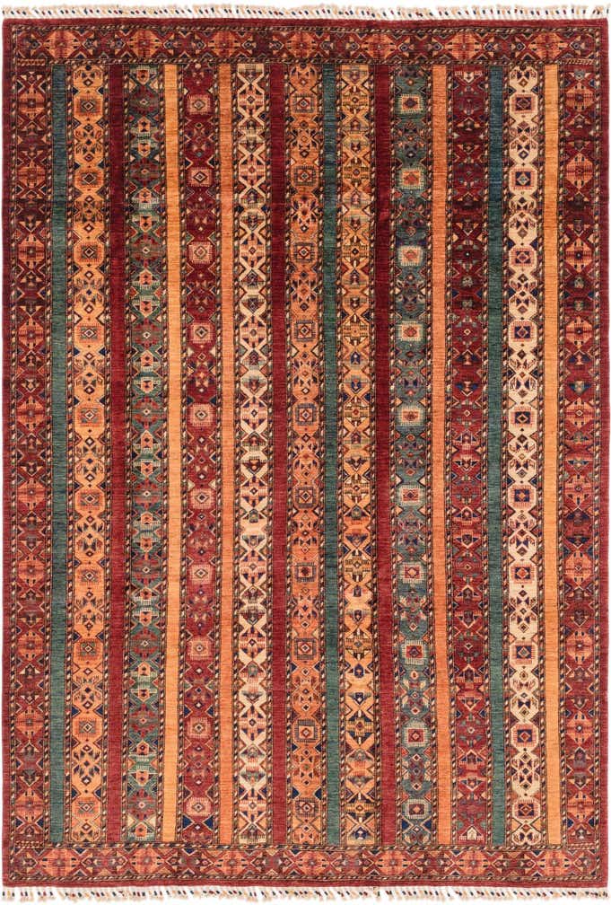 6' 6 x 9' 6 Hand Knotted Ariana Ziegler Rug