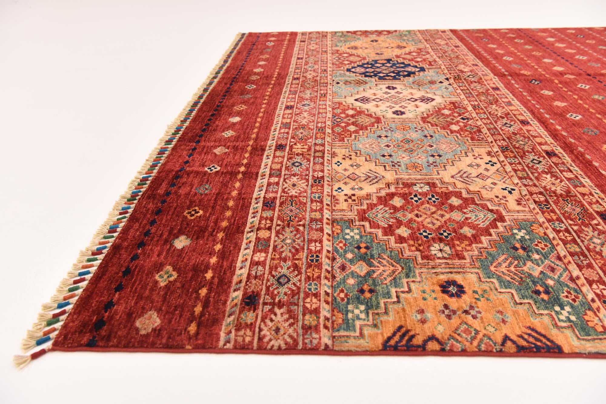 6' 6 x 9' 8 Hand Knotted Ariana Ziegler Rug