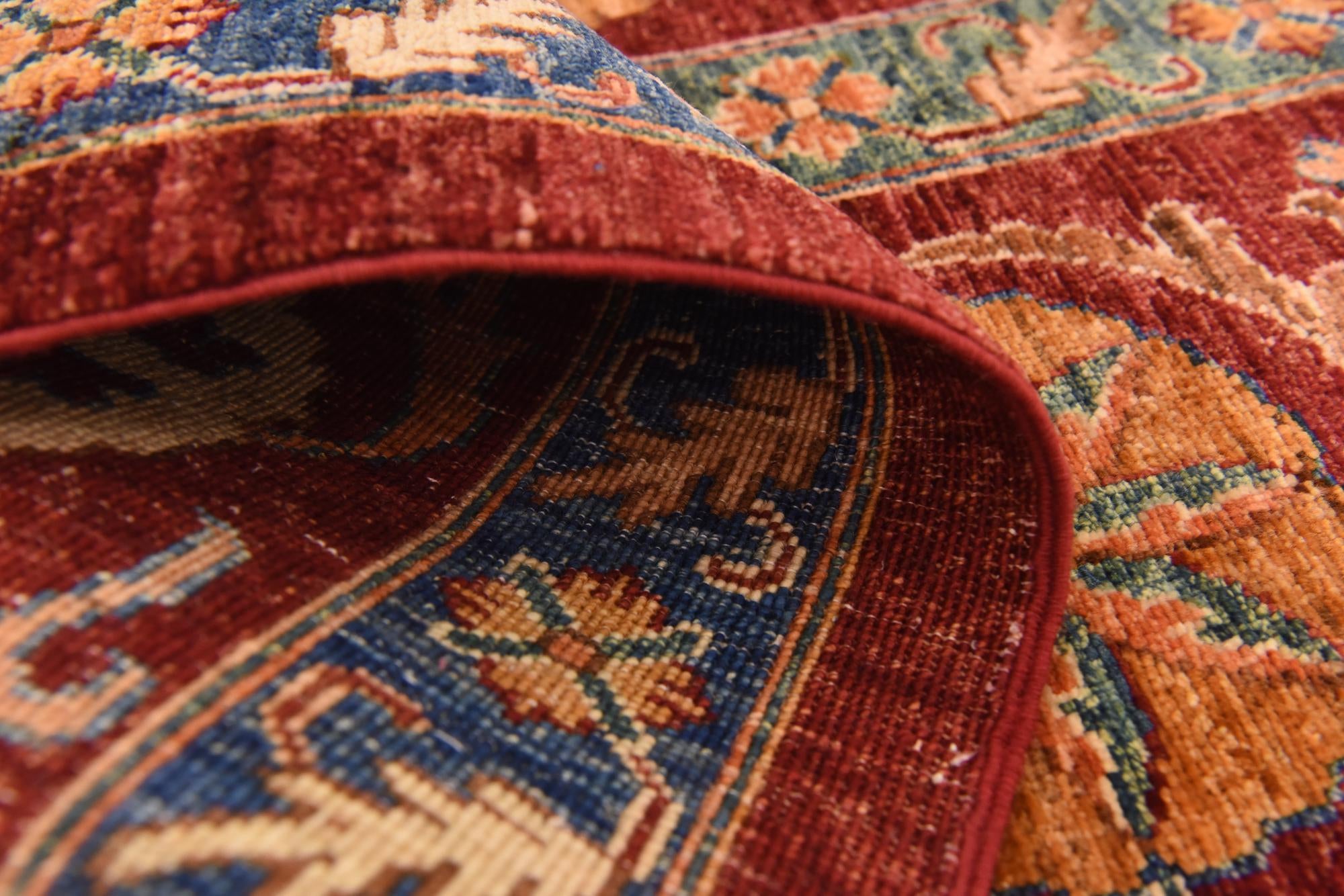 6' 6 x 10' 2 Hand Knotted Ariana Ziegler Rug