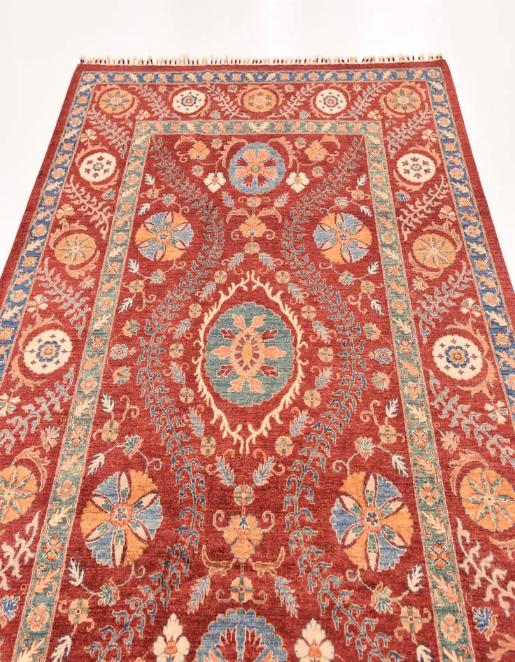 Detail image of 6' 6 x 10' 2 Hand Knotted Ariana Ziegler Rug