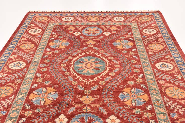 Detail image of 6' 6 x 10' 2 Hand Knotted Ariana Ziegler Rug