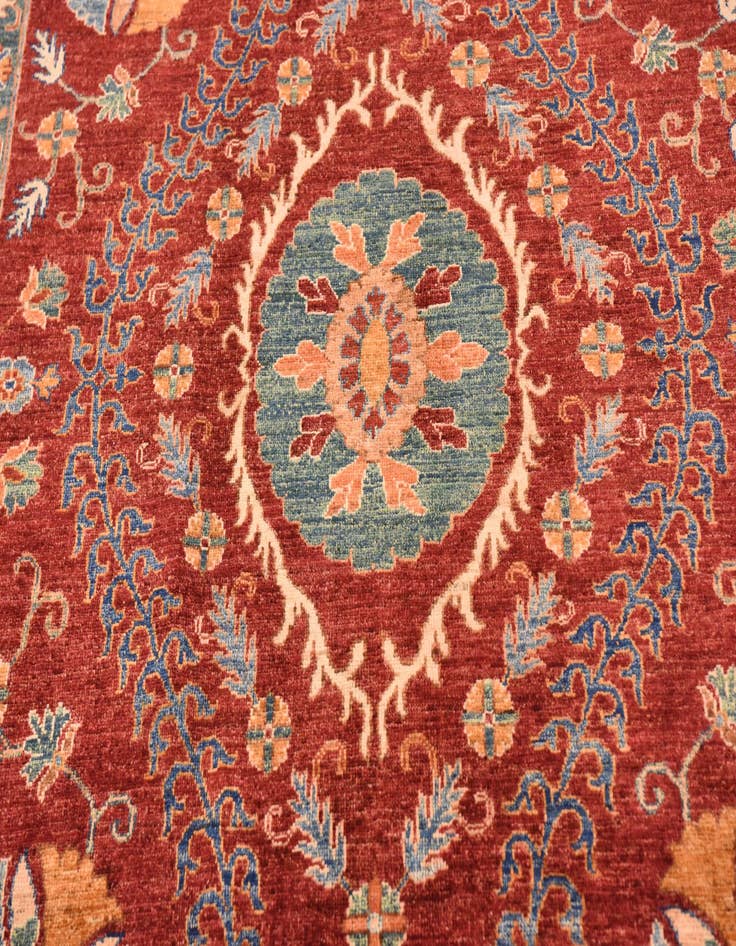 Detail image of 6' 6 x 10' 2 Hand Knotted Ariana Ziegler Rug