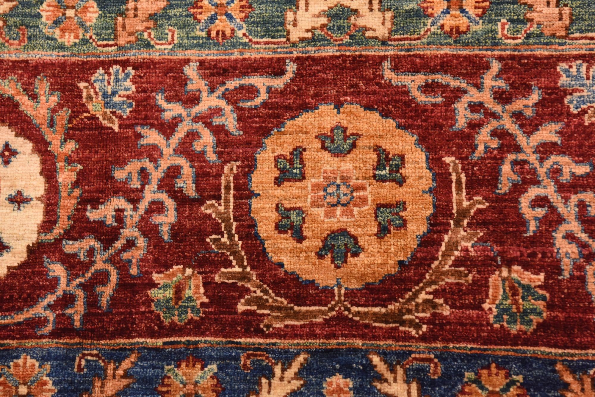 6' 6 x 10' 2 Hand Knotted Ariana Ziegler Rug
