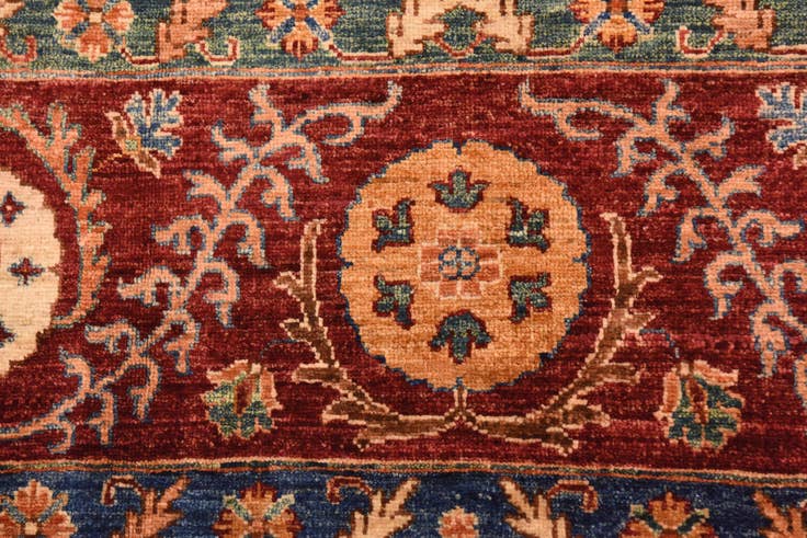 Detail image of 6' 6 x 10' 2 Hand Knotted Ariana Ziegler Rug
