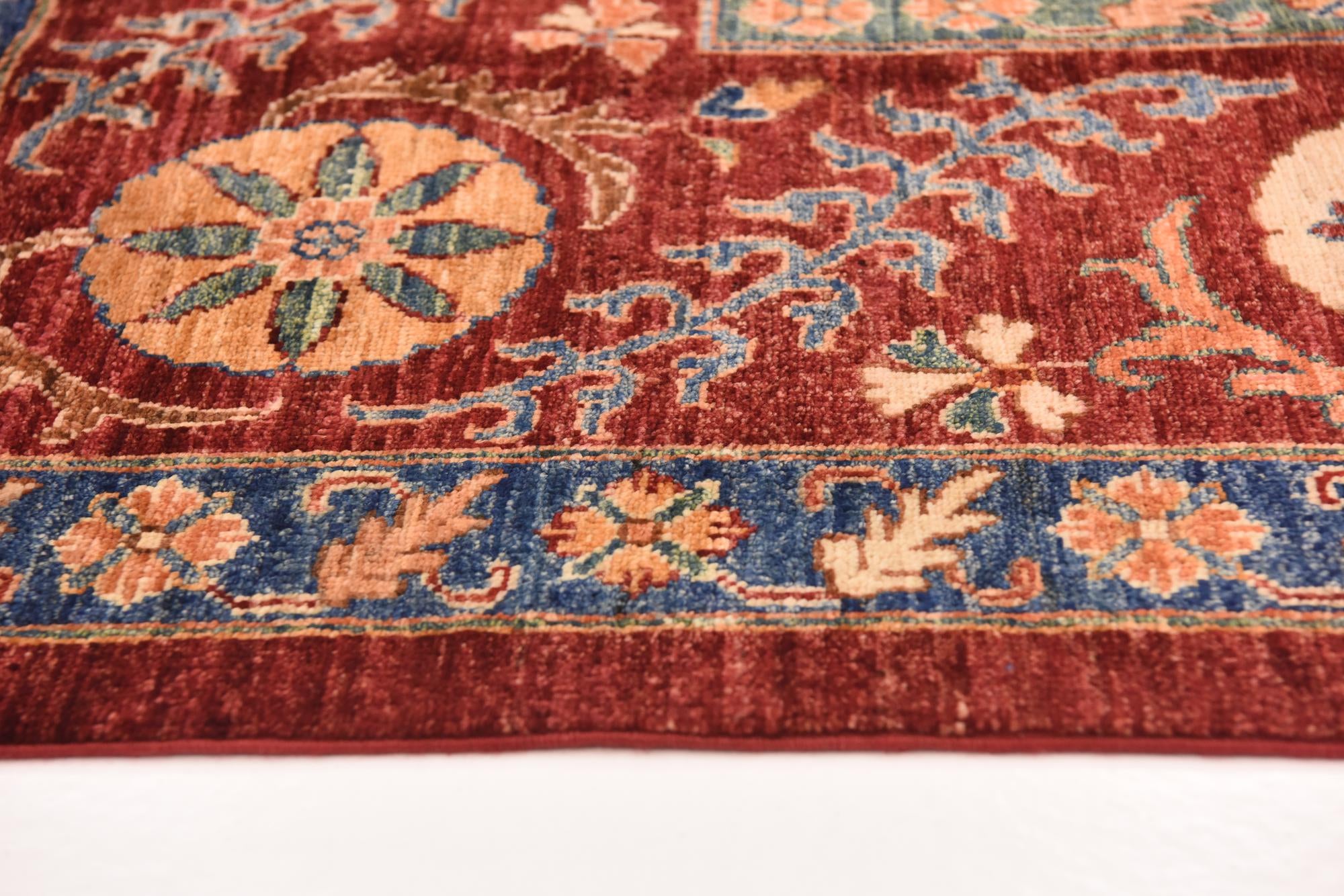 6' 6 x 10' 2 Hand Knotted Ariana Ziegler Rug