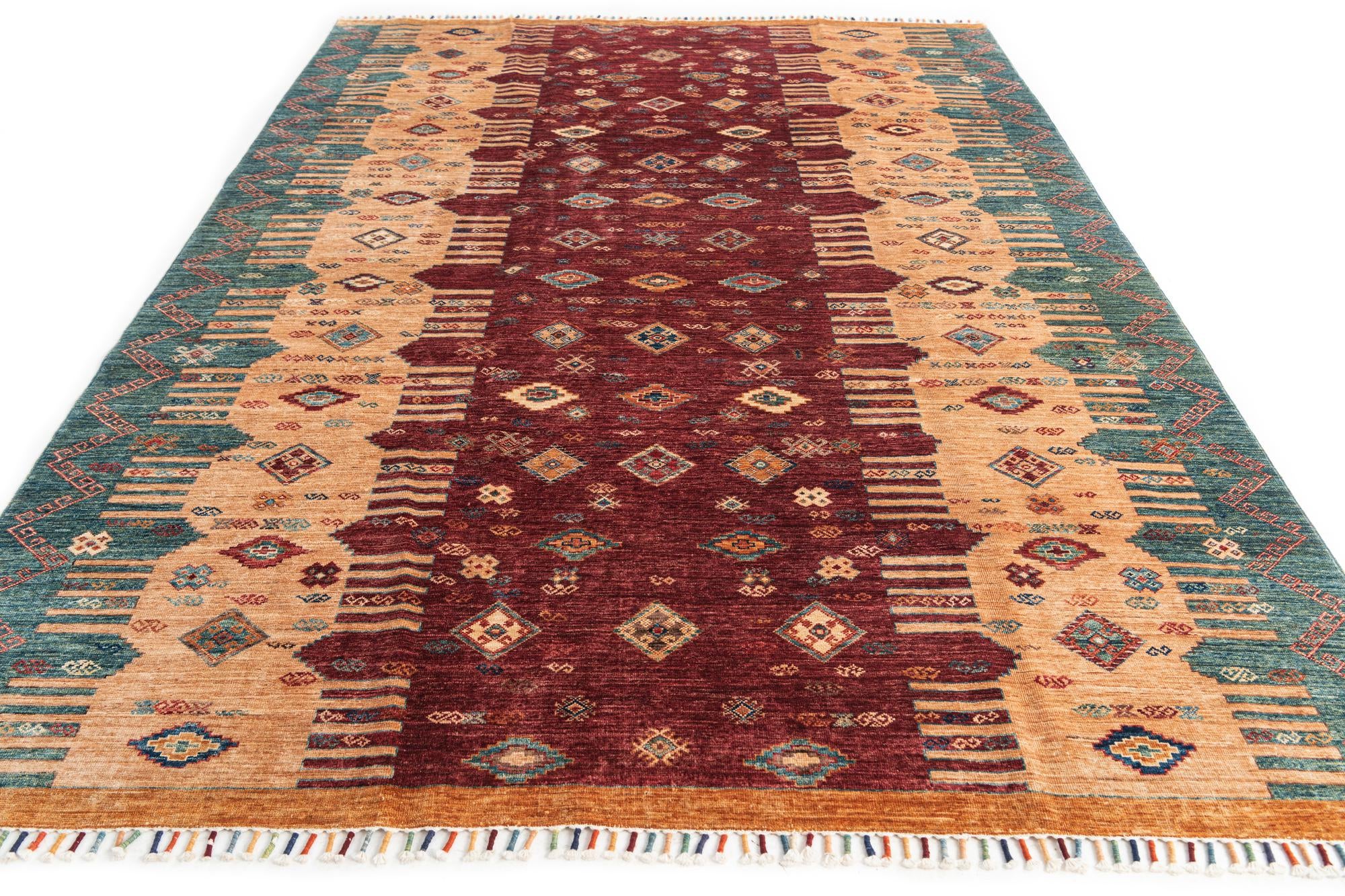 6' 10 x 9' 10 Hand Knotted Ariana Ziegler Oriental Rug