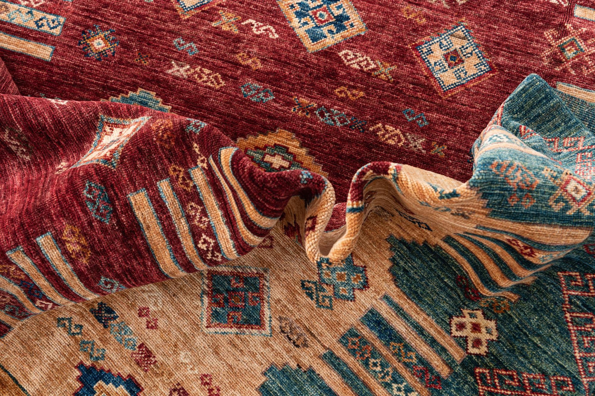 6' 10 x 9' 10 Hand Knotted Ariana Ziegler Oriental Rug