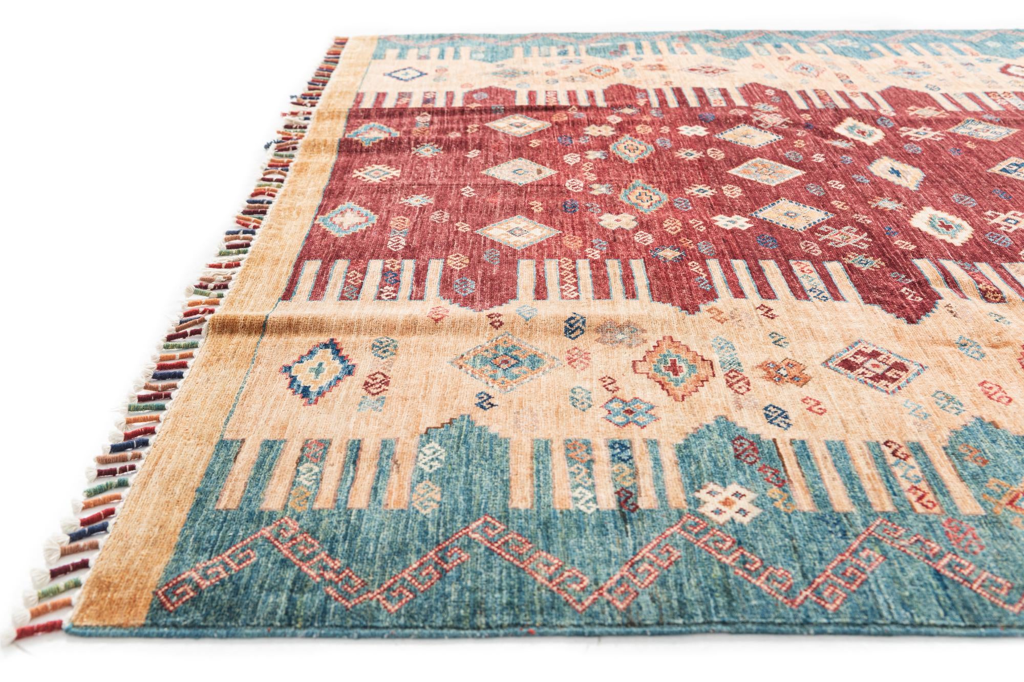 6' 10 x 9' 7 Hand Knotted Ariana Ziegler Oriental Rug