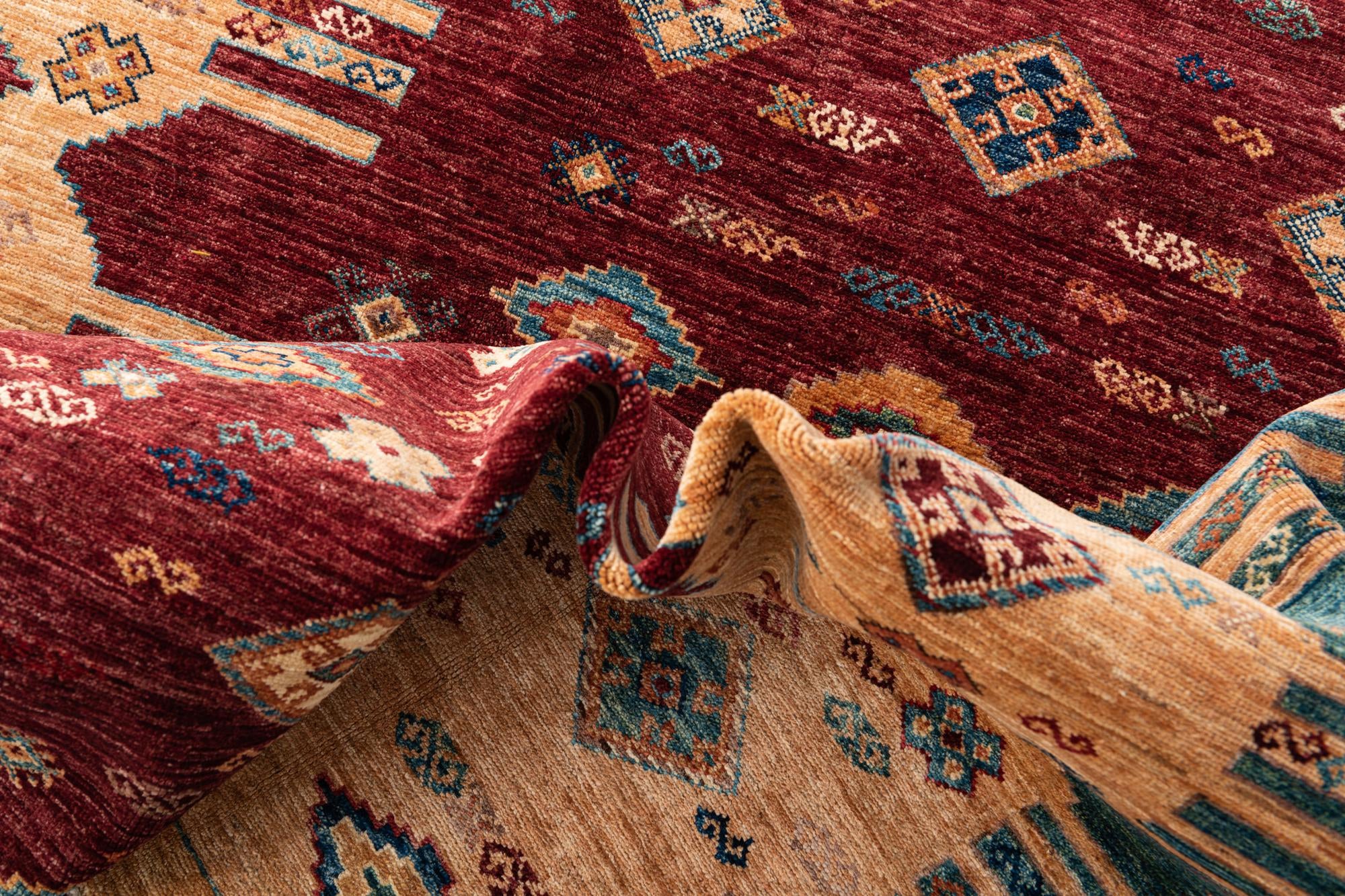 6' 10 x 9' 7 Hand Knotted Ariana Ziegler Oriental Rug