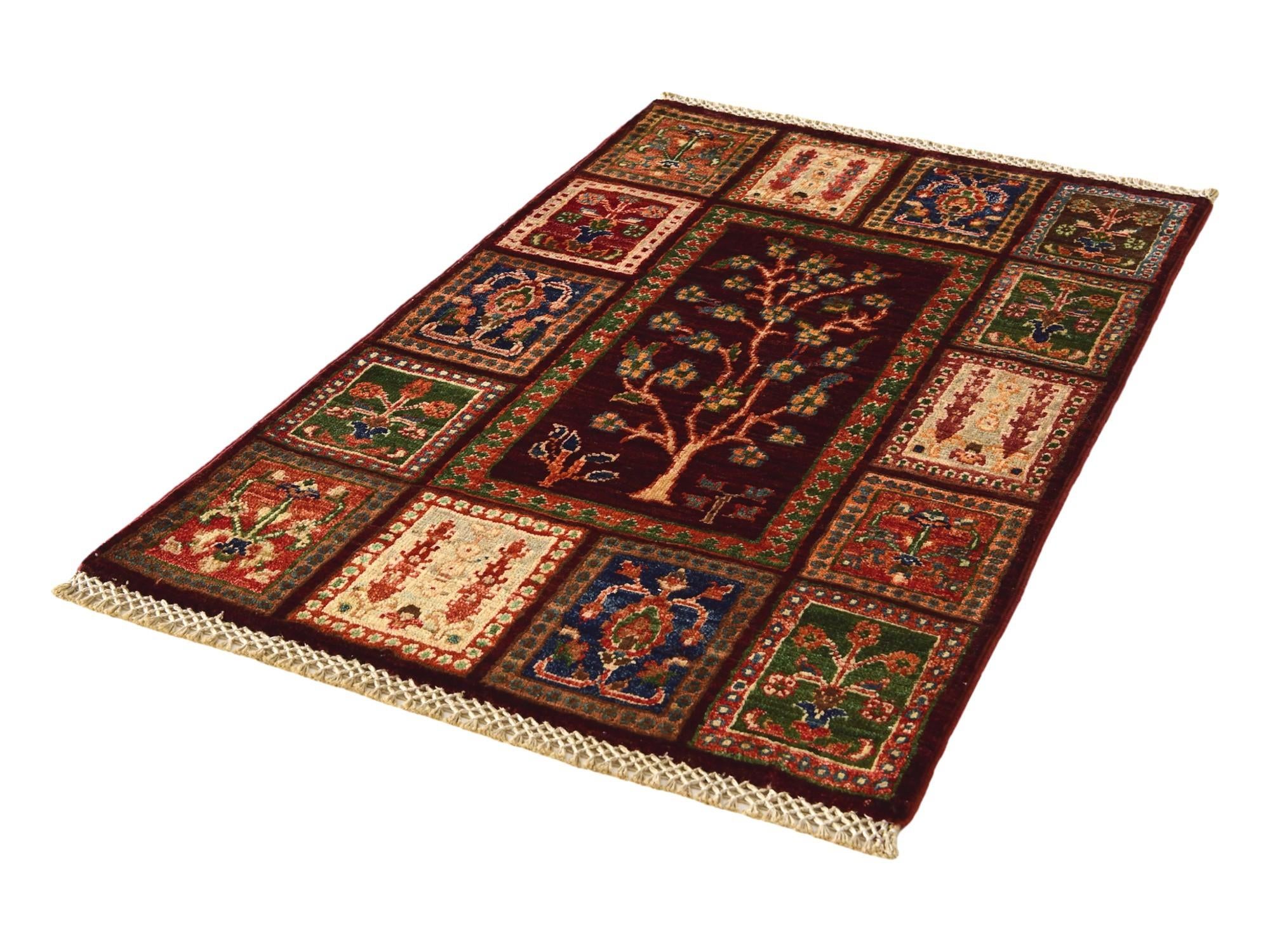 2' x 3' 4 Hand Knotted Ariana Ziegler Rug