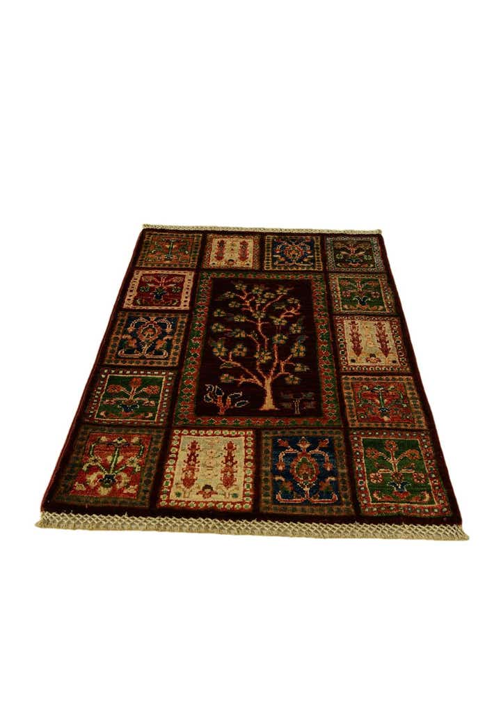 2' x 3' 4 Hand Knotted Ariana Ziegler Rug