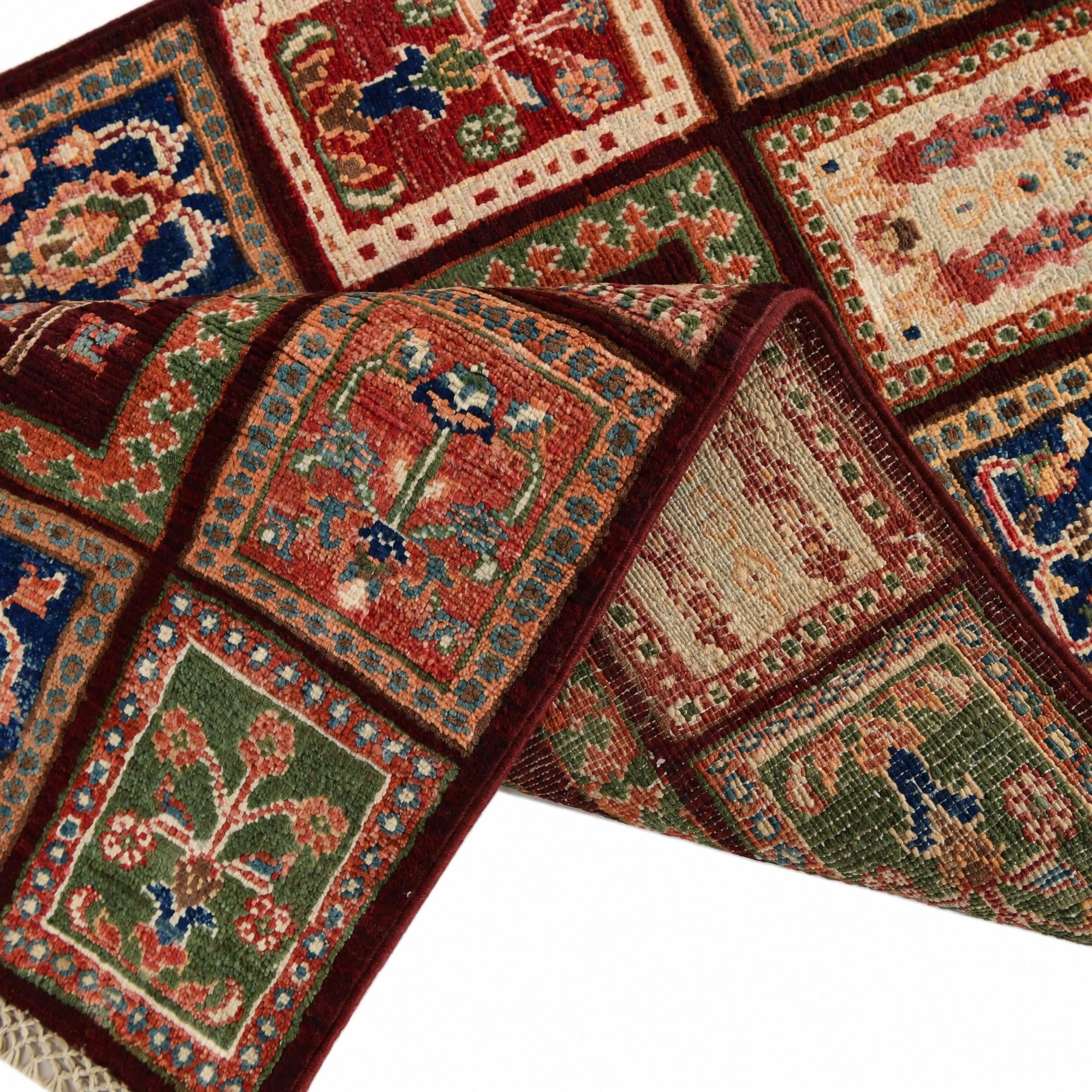 2' x 3' 4 Hand Knotted Ariana Ziegler Rug