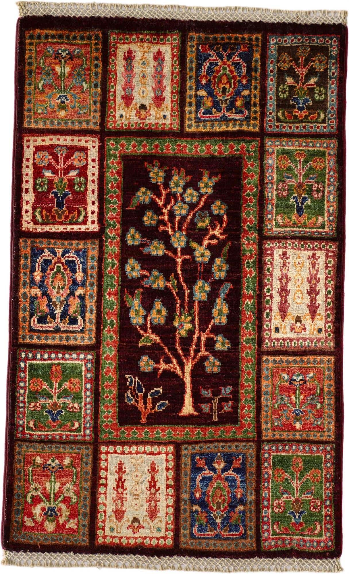 2' x 3' 4 Hand Knotted Ariana Ziegler Rug