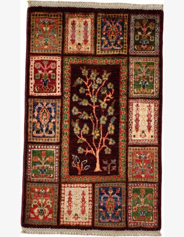 2' x 3' 4 Hand Knotted Ariana Ziegler Rug