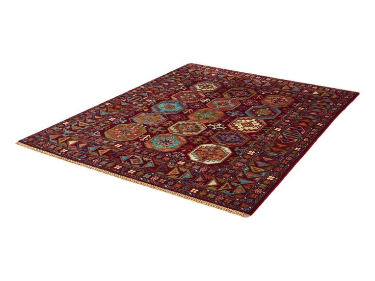 Detail image of 5' 2 x 6' 8 Hand Knotted Ariana Ziegler Rug