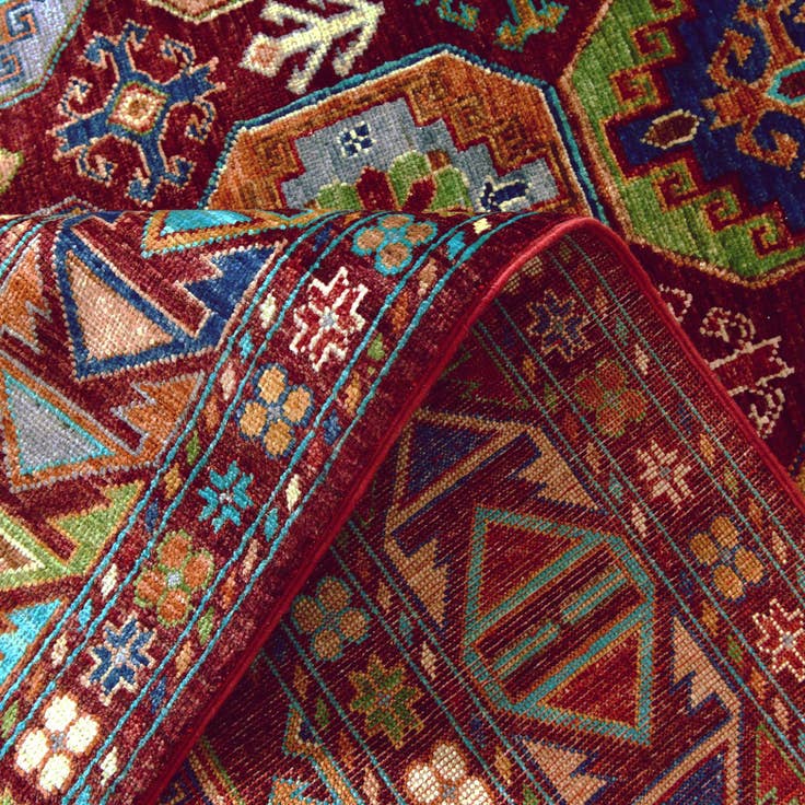Detail image of 5' 2 x 6' 8 Hand Knotted Ariana Ziegler Rug