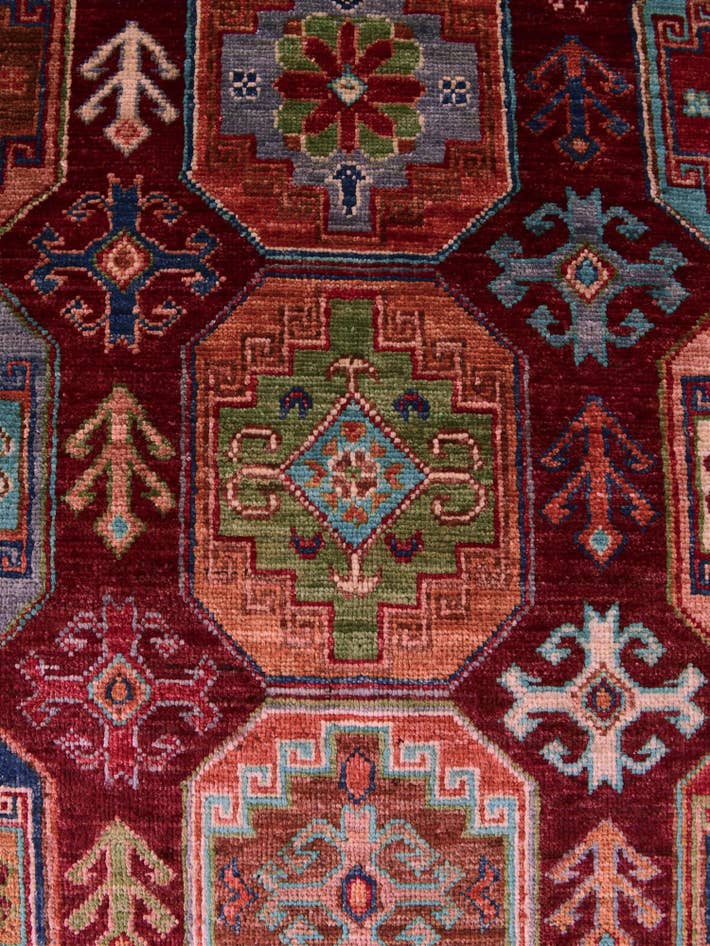 Detail image of 5' 2 x 6' 8 Hand Knotted Ariana Ziegler Rug