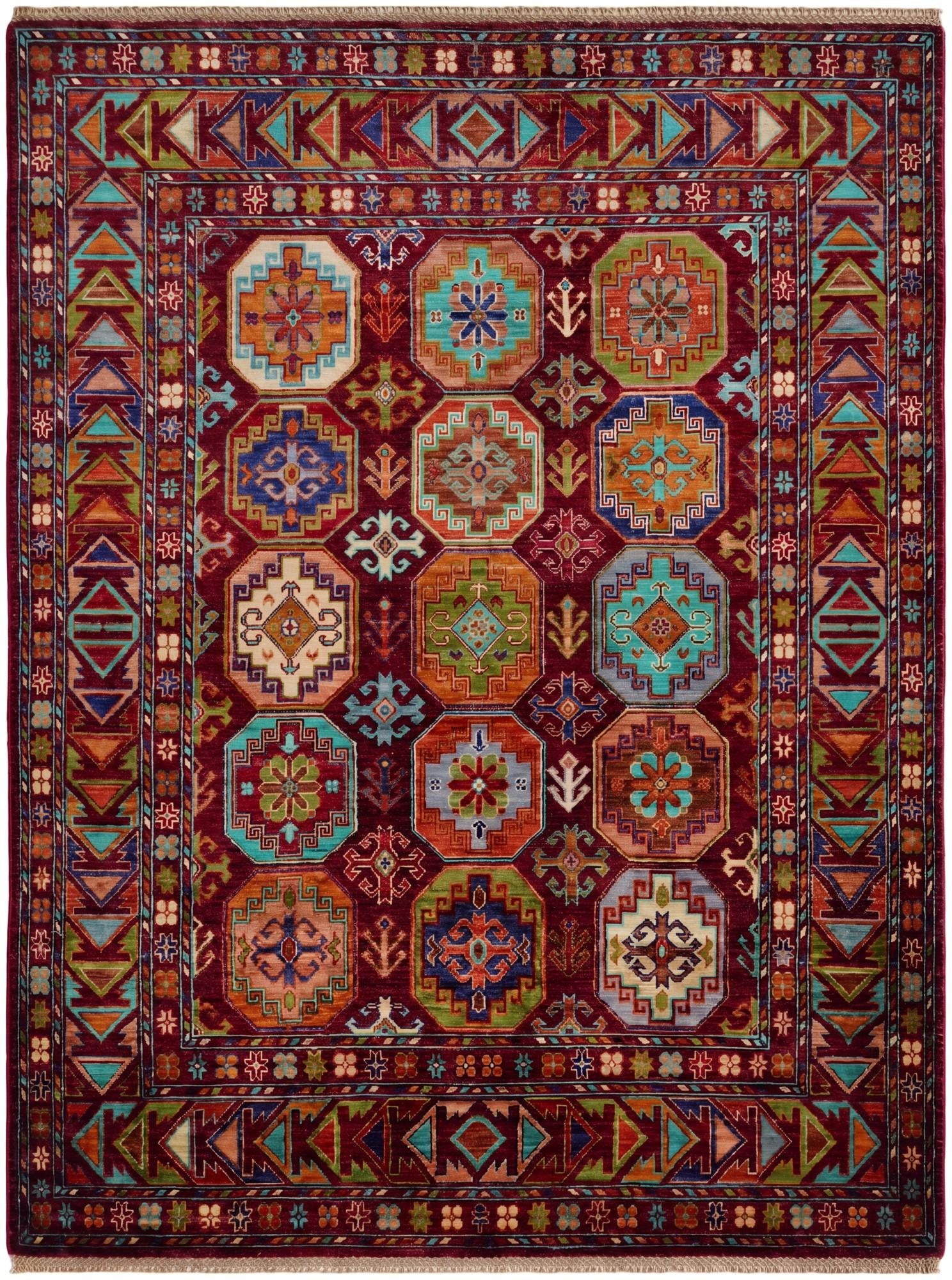 5' 2 x 6' 8 Hand Knotted Ariana Ziegler Rug