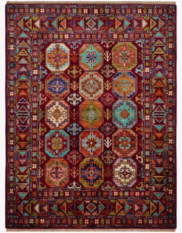 5' 2 x 6' 8 Hand Knotted Ariana Ziegler Rug