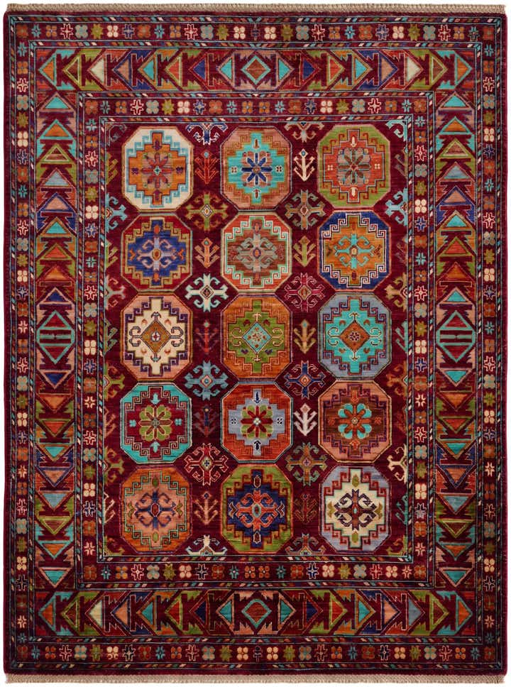 5' 2 x 6' 8 Hand Knotted Ariana Ziegler Rug