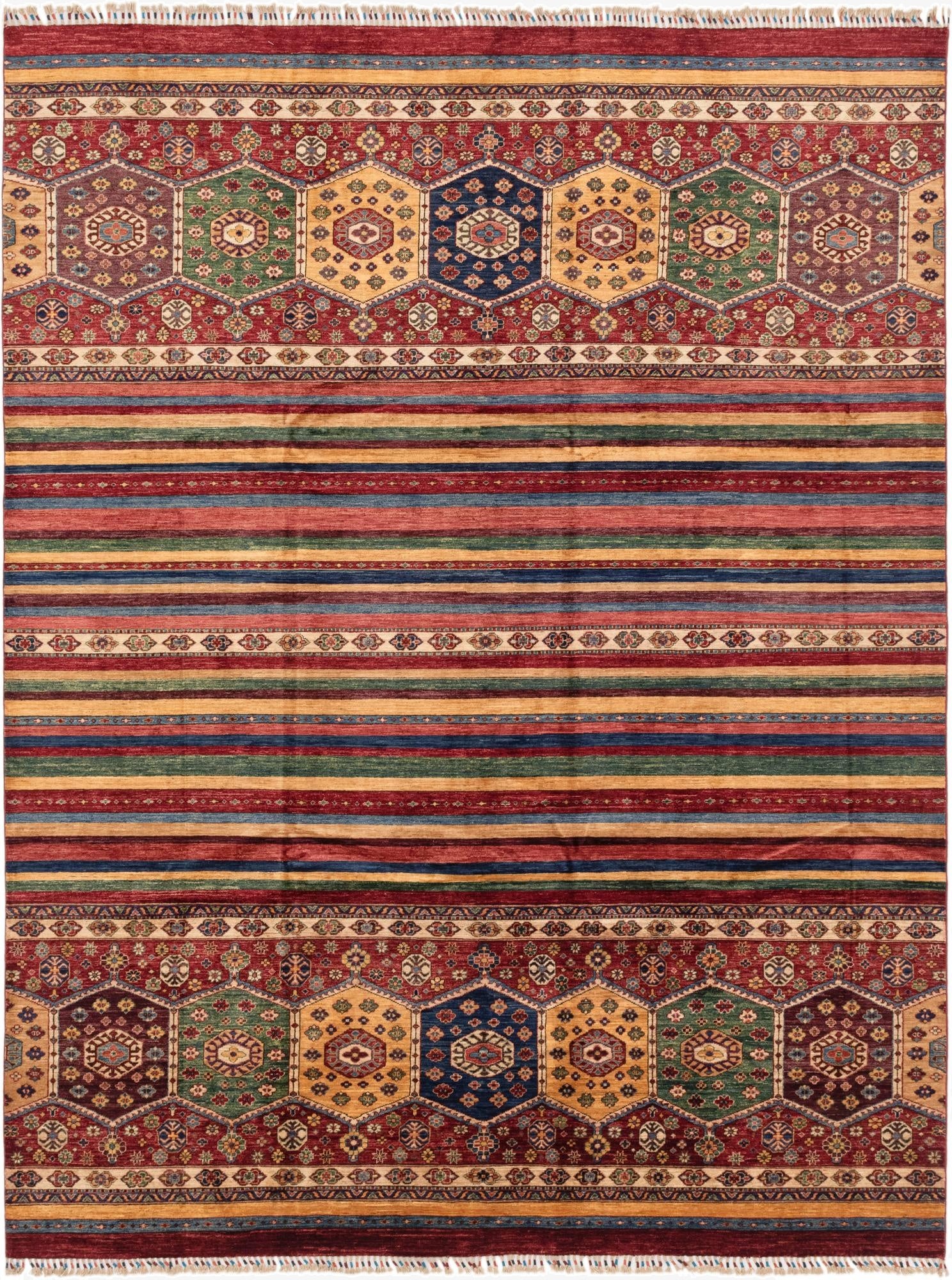 9' x 11' 10  Hand Knotted Ariana Ziegler Rug