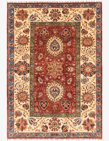6' 9 x 9' 10 Hand Knotted Ariana Ziegler Rug
