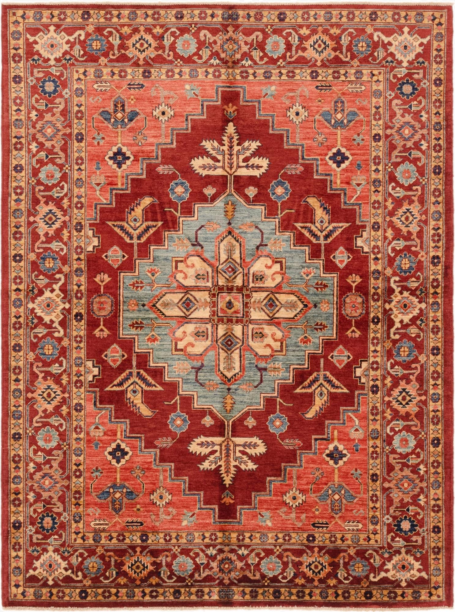 5' 7 x 7' 7  Hand Knotted Ariana Ziegler Rug