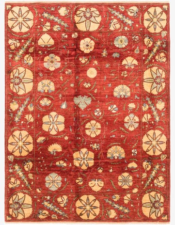 5' 10 x 7' 10 Hand Knotted Ariana Ziegler Oriental Rug