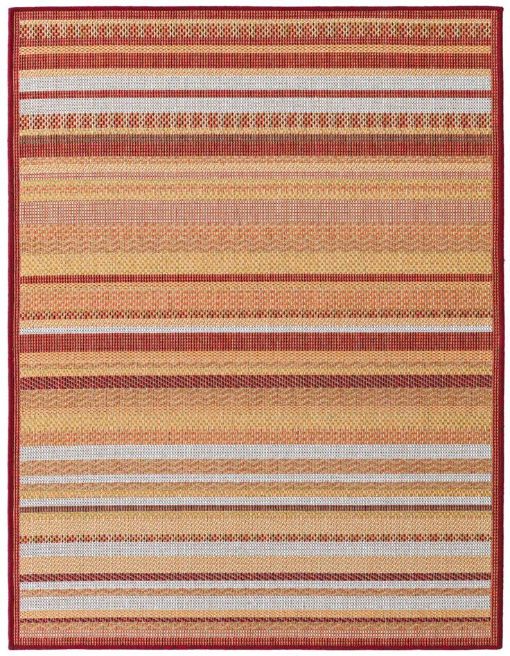 Detail image of 4' x 6' Easy-Clean Baja Indoor / Outdoor Rug