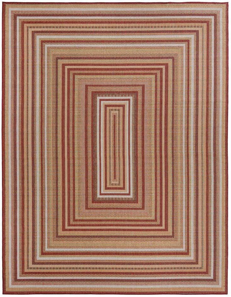 Detail image of 9' x 12' Easy-Clean Baja Indoor / Outdoor Rug