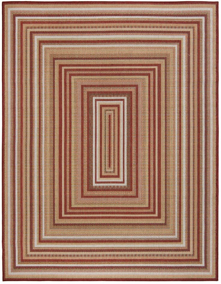 Detail image of 7' 10 x 10' Easy-Clean Baja Indoor / Outdoor Rug