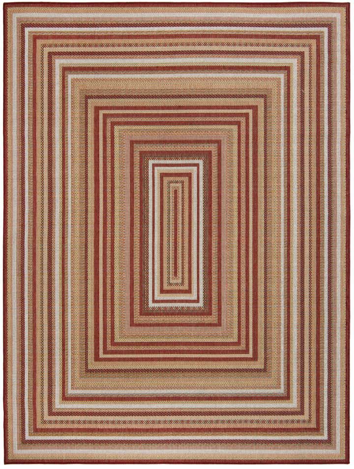 7' 10 x 10' Easy-Clean Baja Indoor / Outdoor Rug