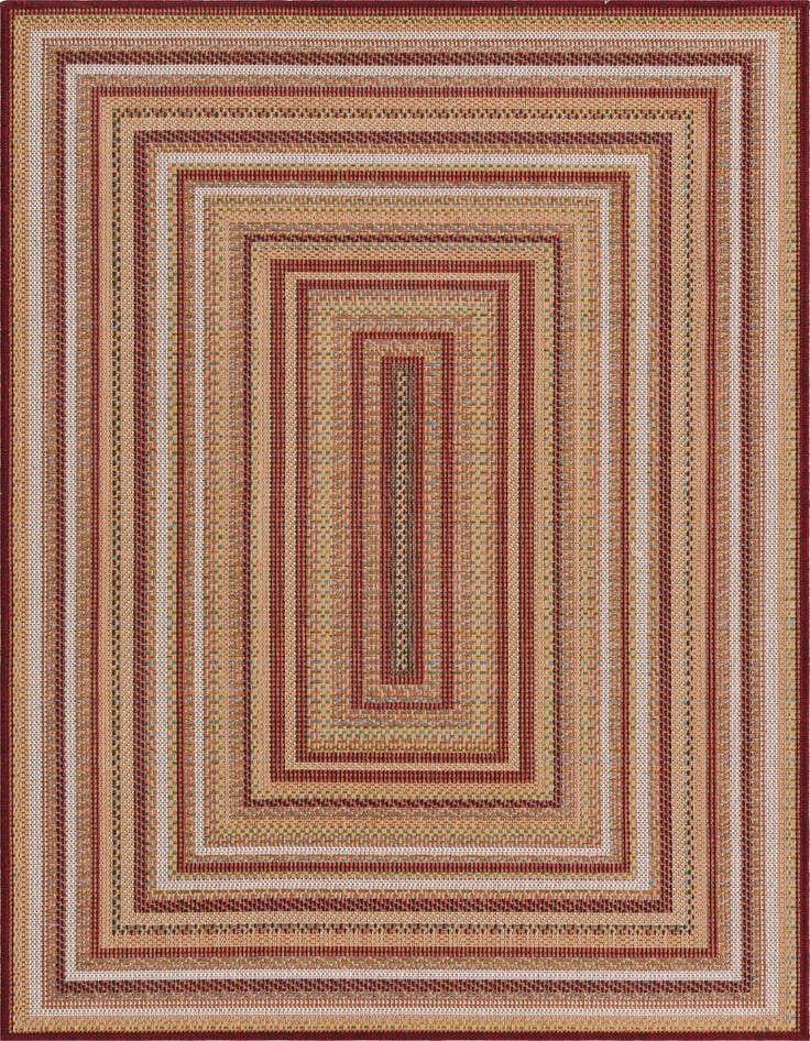 Detail image of 4' x 6' Easy-Clean Baja Indoor / Outdoor Rug