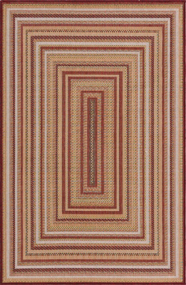 Detail image of 4' x 6' Easy-Clean Baja Indoor / Outdoor Rug