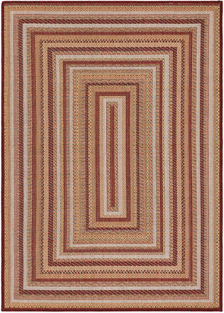 3' 3 x 5' 3 Easy-Clean Baja Indoor / Outdoor Rug
