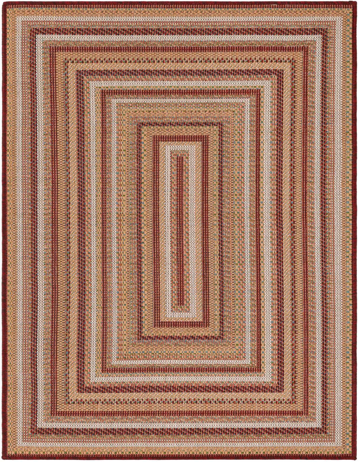 3' 3 x 5' 3 Easy-Clean Baja Indoor / Outdoor Rug