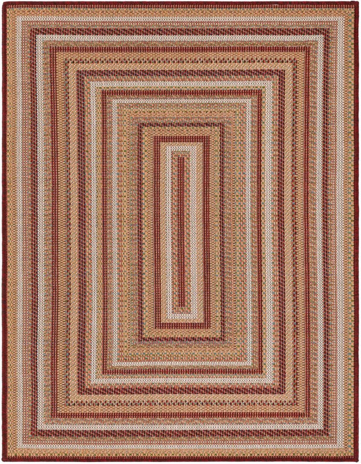 Detail image of 3' 3 x 5' 3 Easy-Clean Baja Indoor / Outdoor Rug