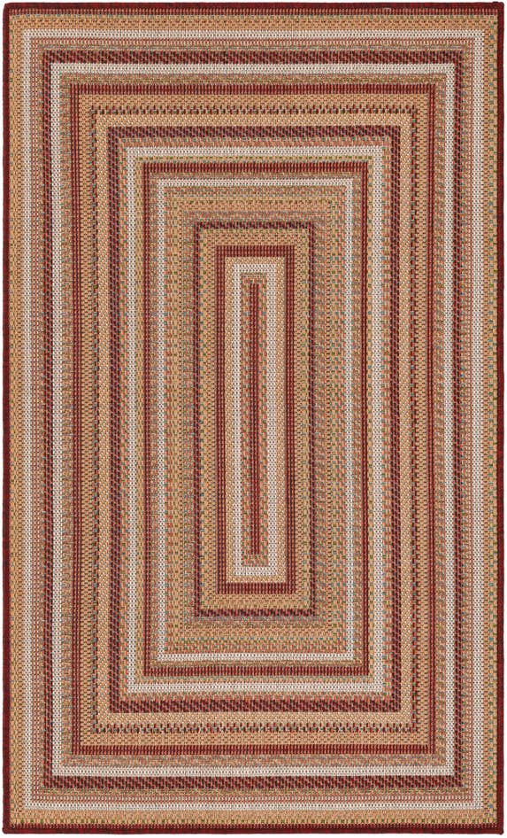 Detail image of 3' 3 x 5' 3 Easy-Clean Baja Indoor / Outdoor Rug