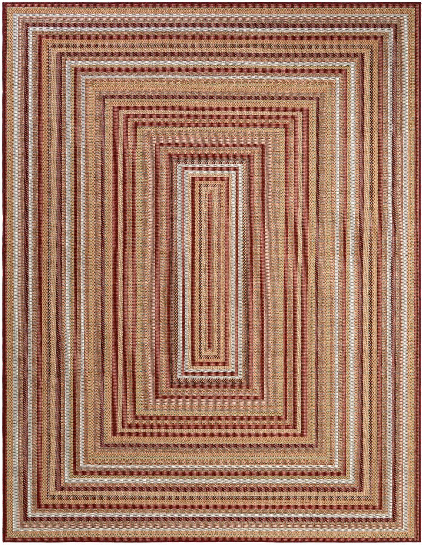 7' 10 x 11' Easy-Clean Baja Indoor / Outdoor Rug