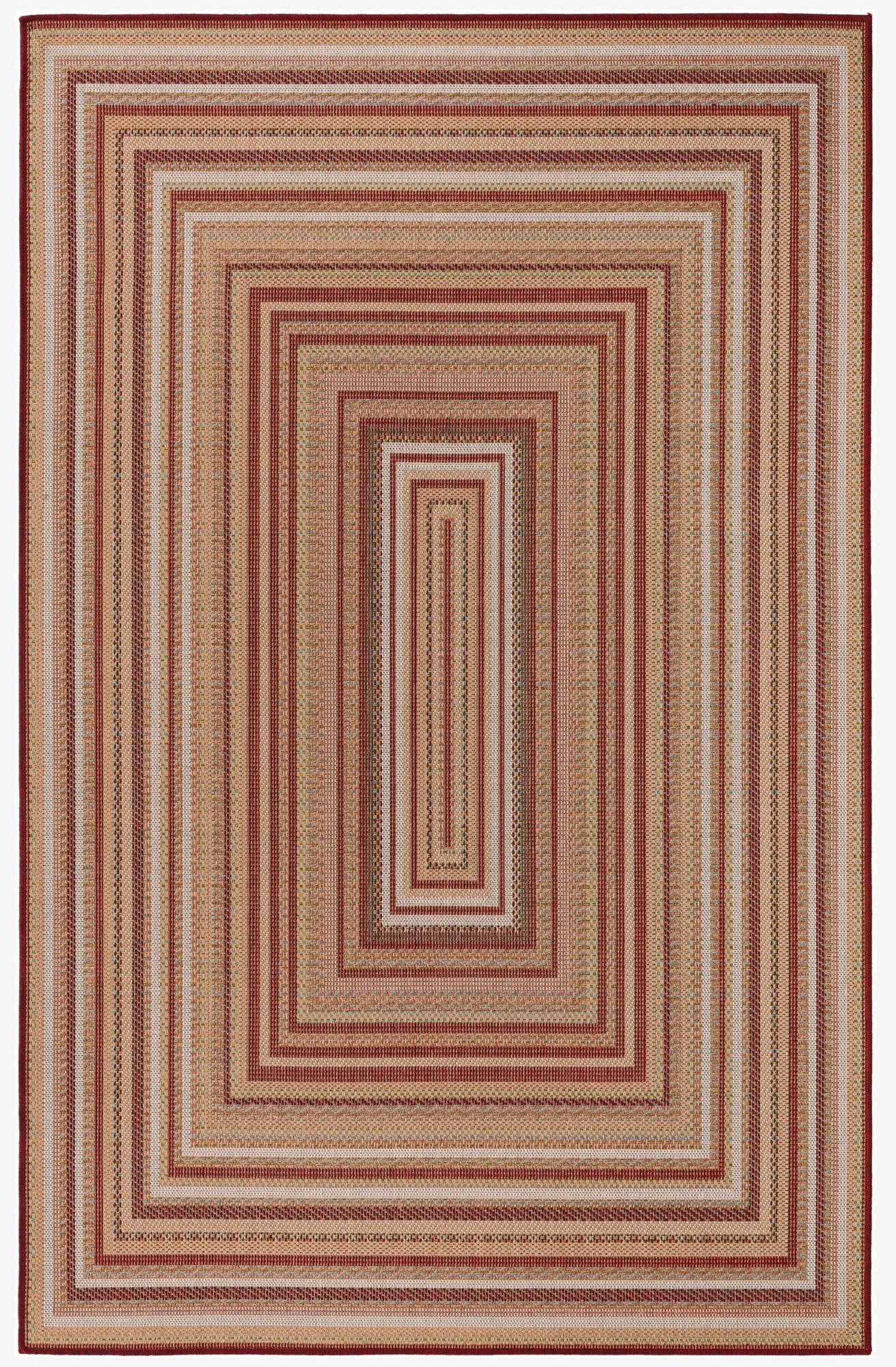 Primary image 6' x 9'  Washable Baja Indoor / Outdoor Rug