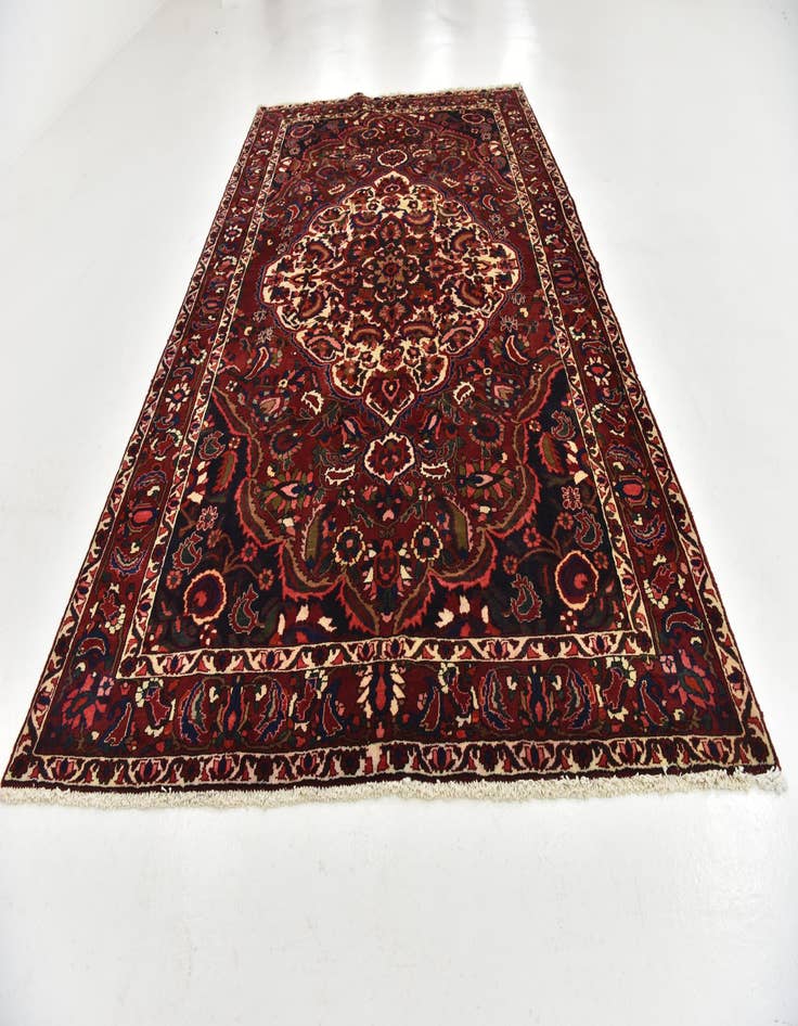 Detail image of 7' x 11' 3  Hand Knotted Bakhtiar Persian Wool Rug