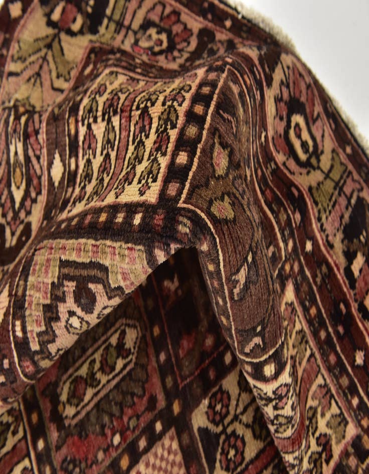 Detail image of 6' 3 x 9' 9 Hand Knotted Bakhtiar Persian Wool Rug