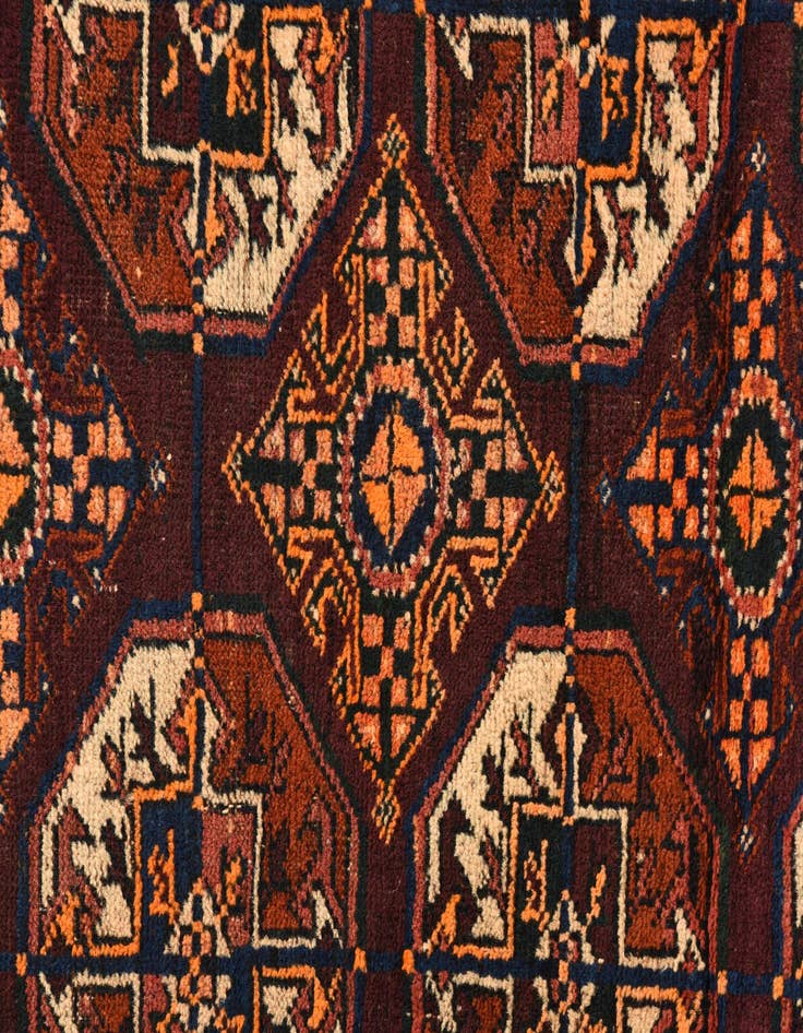 Detail image of 3' x 6' 5  Hand Knotted Bakhtiar Persian Wool Rug