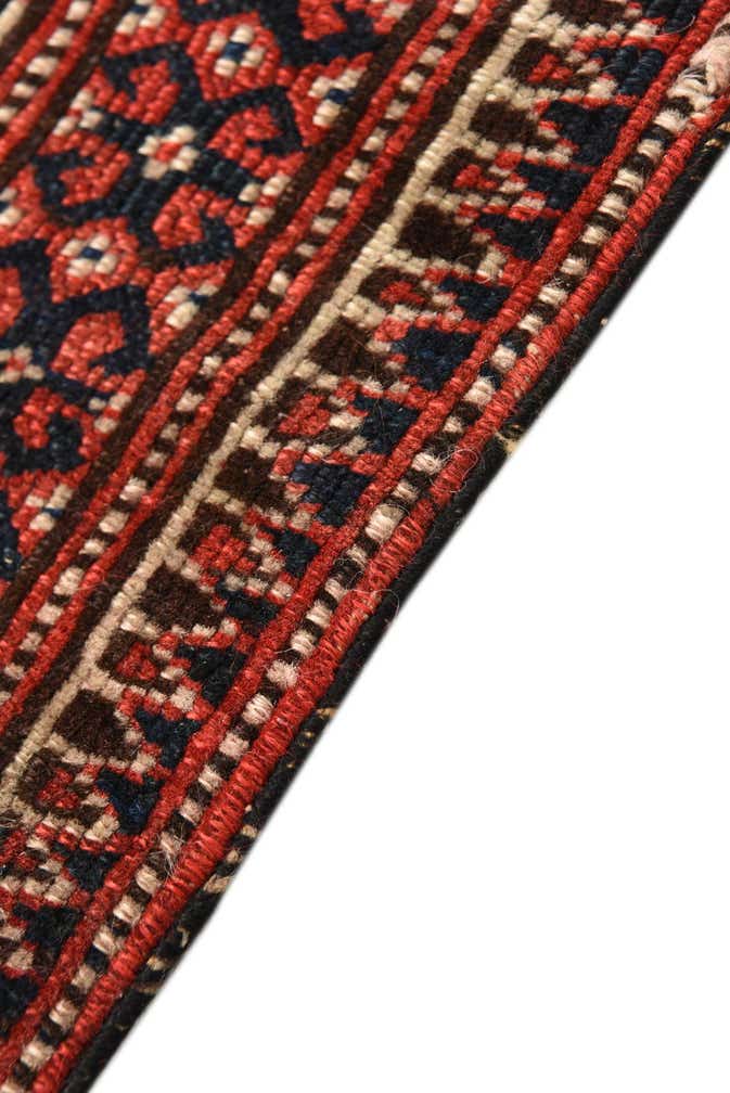 3' 7 x 5' Hand Knotted Bakhtiar Persian Wool Rug